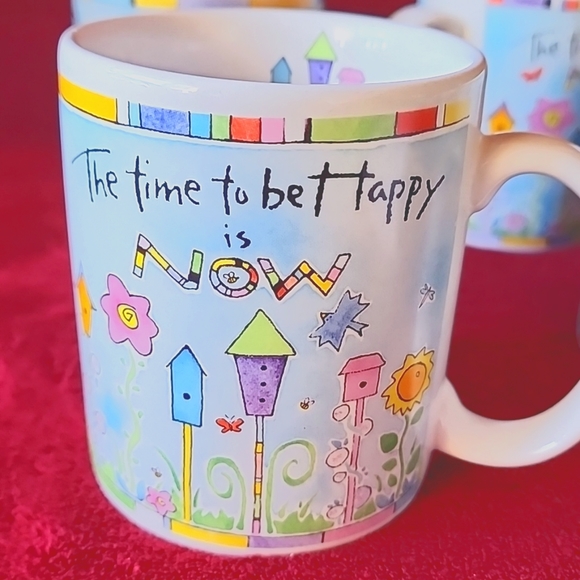 ☆Set of 4, Cathy Davis Design. Scatter Joy, The Time To Be Happy is Now.☆ - Picture 9 of 14